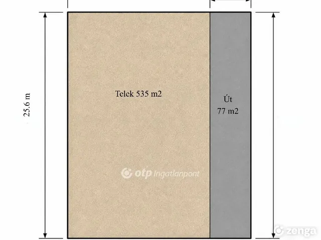 Eladó telek Ásványráró 535 nm