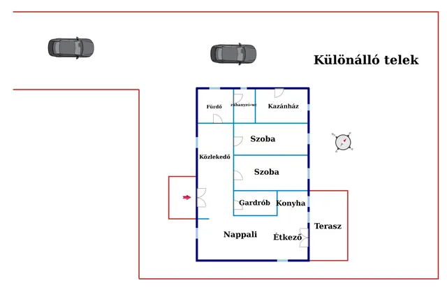 Eladó ház Siófok, Bél Mátyás utca 75 nm