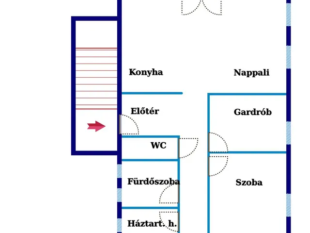 Eladó lakás Halásztelek 63 nm