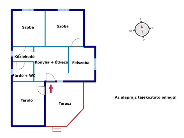 Eladó ház Dömsöd 60 nm