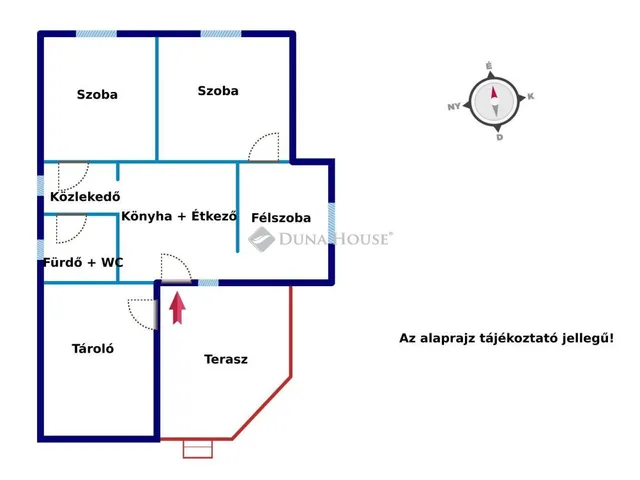 Eladó ház Dömsöd 60 nm