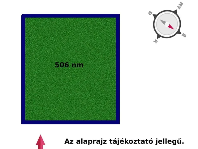 Eladó telek Albertirsa 506 nm