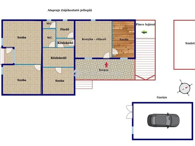 Eladó ház Albertirsa, Pesti út 120 nm