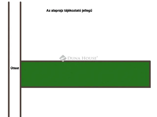 Eladó telek Dabas 806 nm