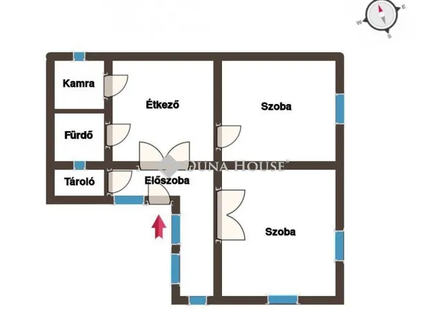 Eladó ház Hernád 76 nm