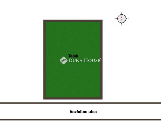 Eladó telek Dabas 1085 nm