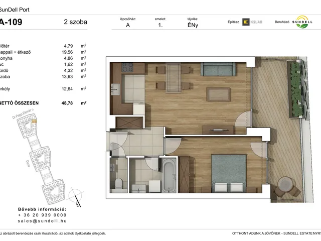 Eladó lakás Budapest XI. kerület 48 nm