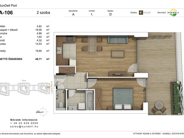Eladó lakás Budapest XI. kerület 48 nm