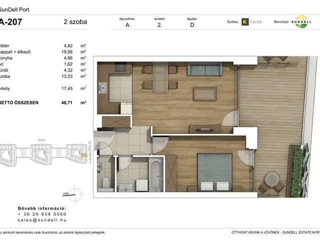 Eladó lakás Budapest XI. kerület 48 nm