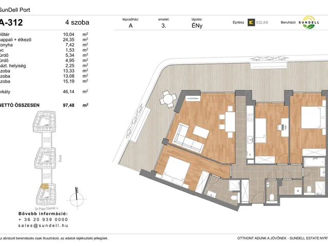 Eladó lakás Budapest XI. kerület 97 nm