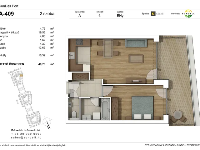 Eladó lakás Budapest XI. kerület 48 nm