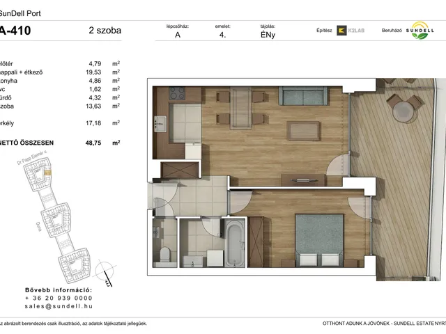 Eladó lakás Budapest XI. kerület 48 nm