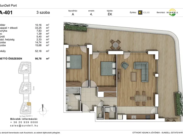 Eladó lakás Budapest XI. kerület 90 nm