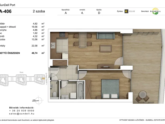 Eladó lakás Budapest XI. kerület 48 nm