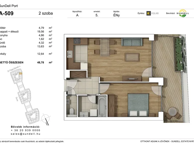 Eladó lakás Budapest XI. kerület 48 nm