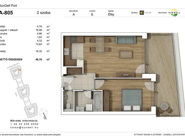 Eladó lakás Budapest XI. kerület 48 nm