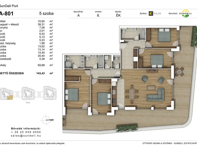 Eladó lakás Budapest XI. kerület 143 nm