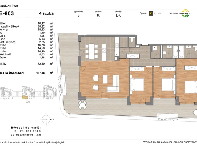 Eladó lakás Budapest XI. kerület 138 nm