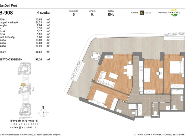 Eladó lakás Budapest XI. kerület 97 nm