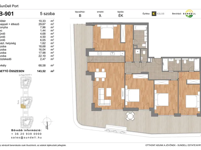 Eladó lakás Budapest XI. kerület 144 nm