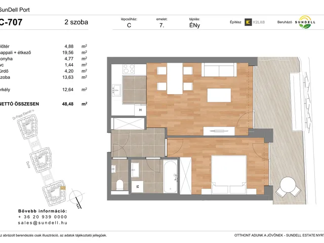 Eladó lakás Budapest XI. kerület 48 nm