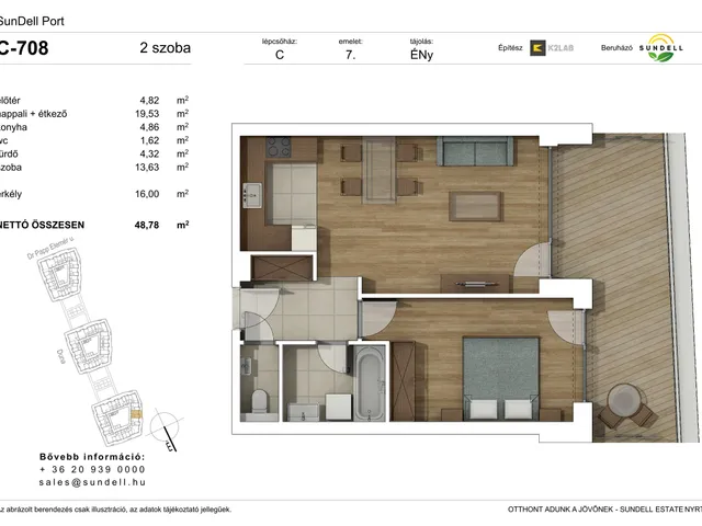 Eladó lakás Budapest XI. kerület 48 nm