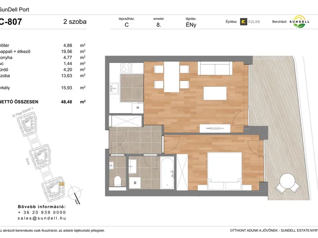 Eladó lakás Budapest XI. kerület 48 nm