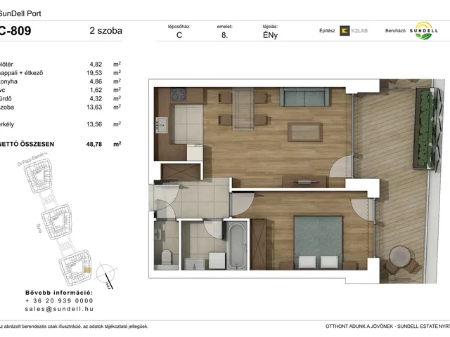Eladó lakás Budapest XI. kerület 48 nm