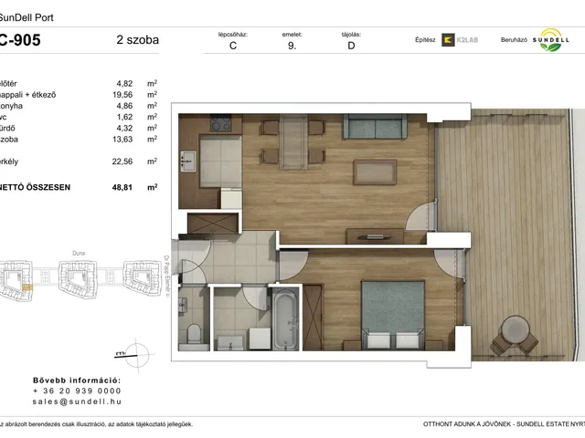 Eladó lakás Budapest XI. kerület 48 nm