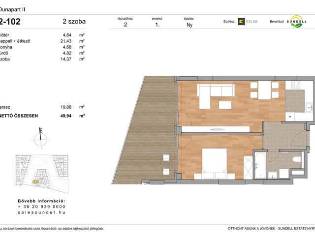 Eladó lakás Budapest XI. kerület 50 nm