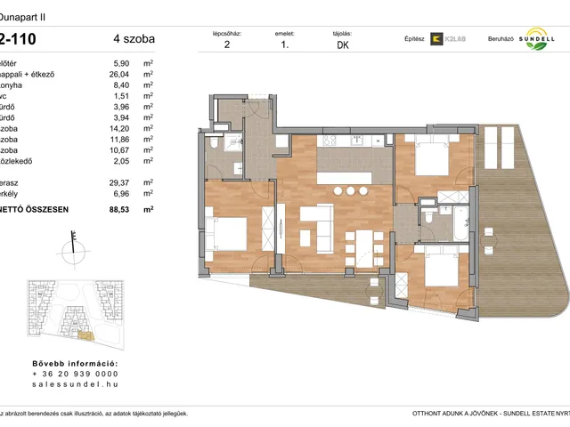 Eladó lakás Budapest XI. kerület 88 nm