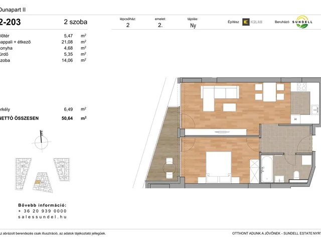 Eladó lakás Budapest XI. kerület 50 nm