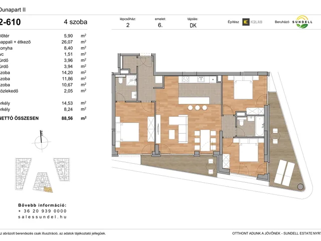 Eladó lakás Budapest XI. kerület 88 nm