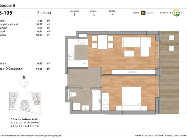 Eladó lakás Budapest XI. kerület 45 nm