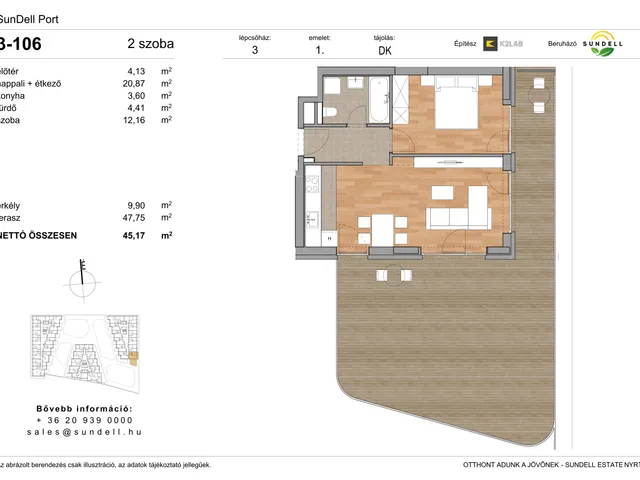 Eladó lakás Budapest XI. kerület 45 nm