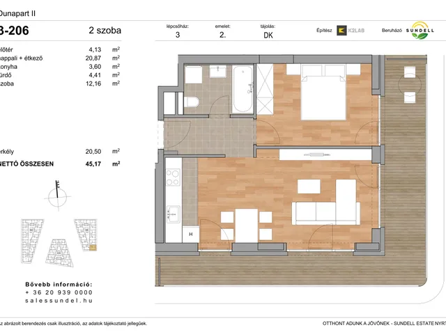 Eladó lakás Budapest XI. kerület 45 nm