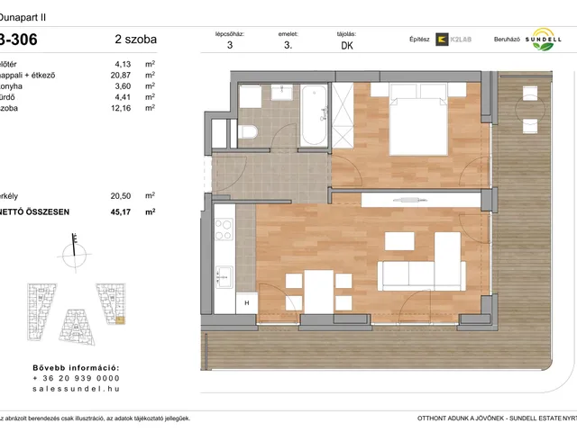Eladó lakás Budapest XI. kerület 45 nm