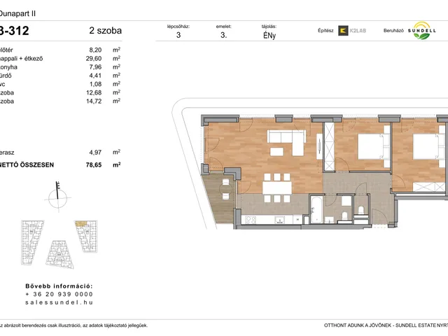 Eladó lakás Budapest XI. kerület 79 nm