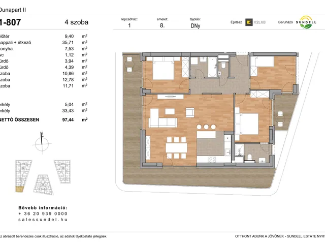 Eladó lakás Budapest XI. kerület 97 nm