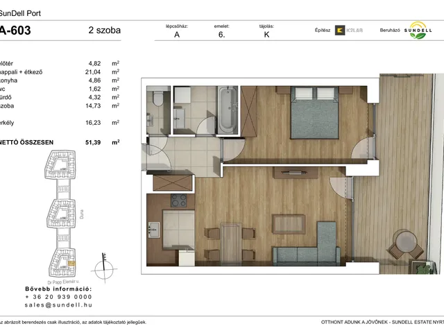 Eladó lakás Budapest XI. kerület 51 nm