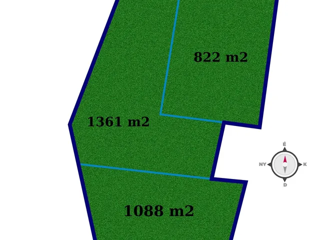 Eladó telek Veszprém 3271 nm