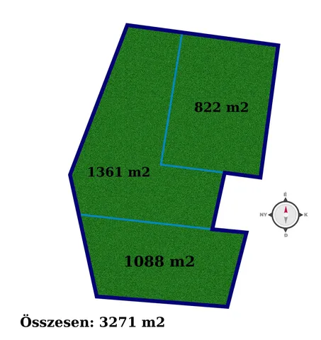 Eladó telek Veszprém 1088 nm