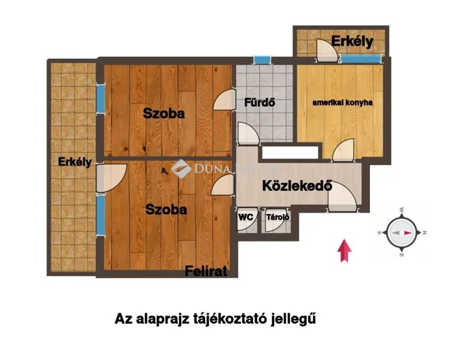 Eladó lakás Balatonfüred 72 nm