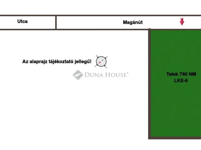 Eladó telek Balatonfűzfő 740 nm