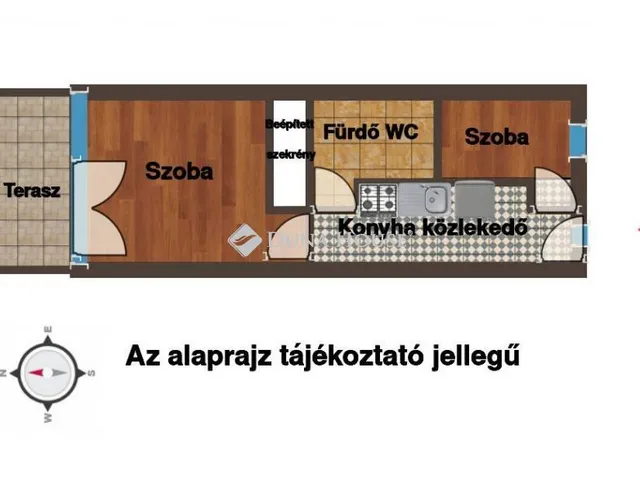 Eladó lakás Balatonfüred 34 nm