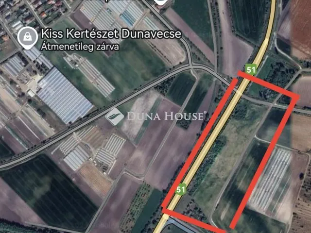 Eladó telek Dunavecse 26823 nm
