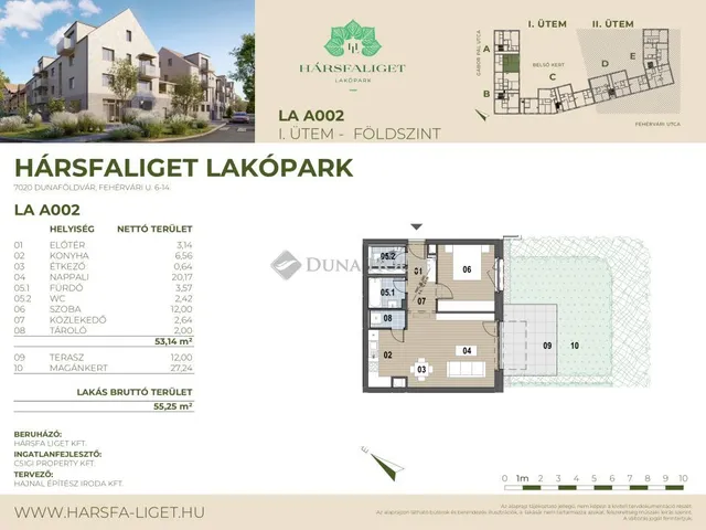 Eladó lakás Dunaföldvár 66 nm