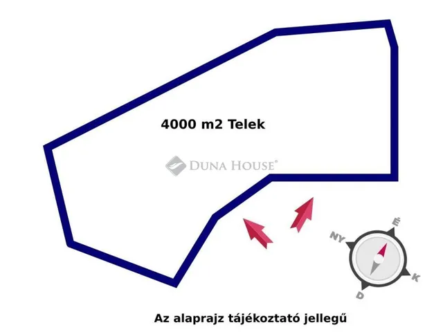 Eladó telek Biatorbágy 4002 nm