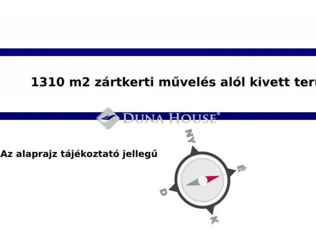 Eladó telek Biatorbágy 1310 nm