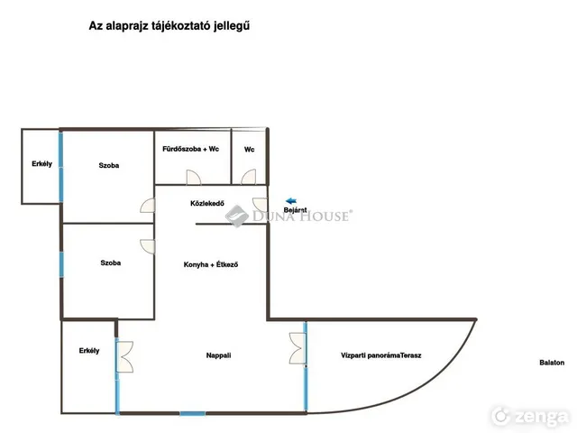 Eladó lakás Siófok, Beszédes József sétány 104 nm